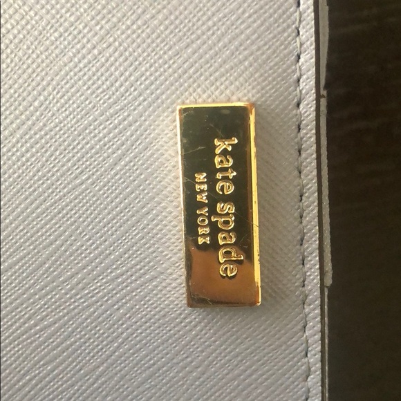 Kate Spade Light Blue Leather Wallet - Picture 5 of 5